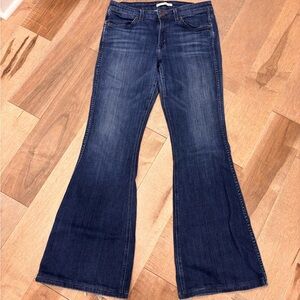 Rich & Skinny Dark Blue Flare Jeans